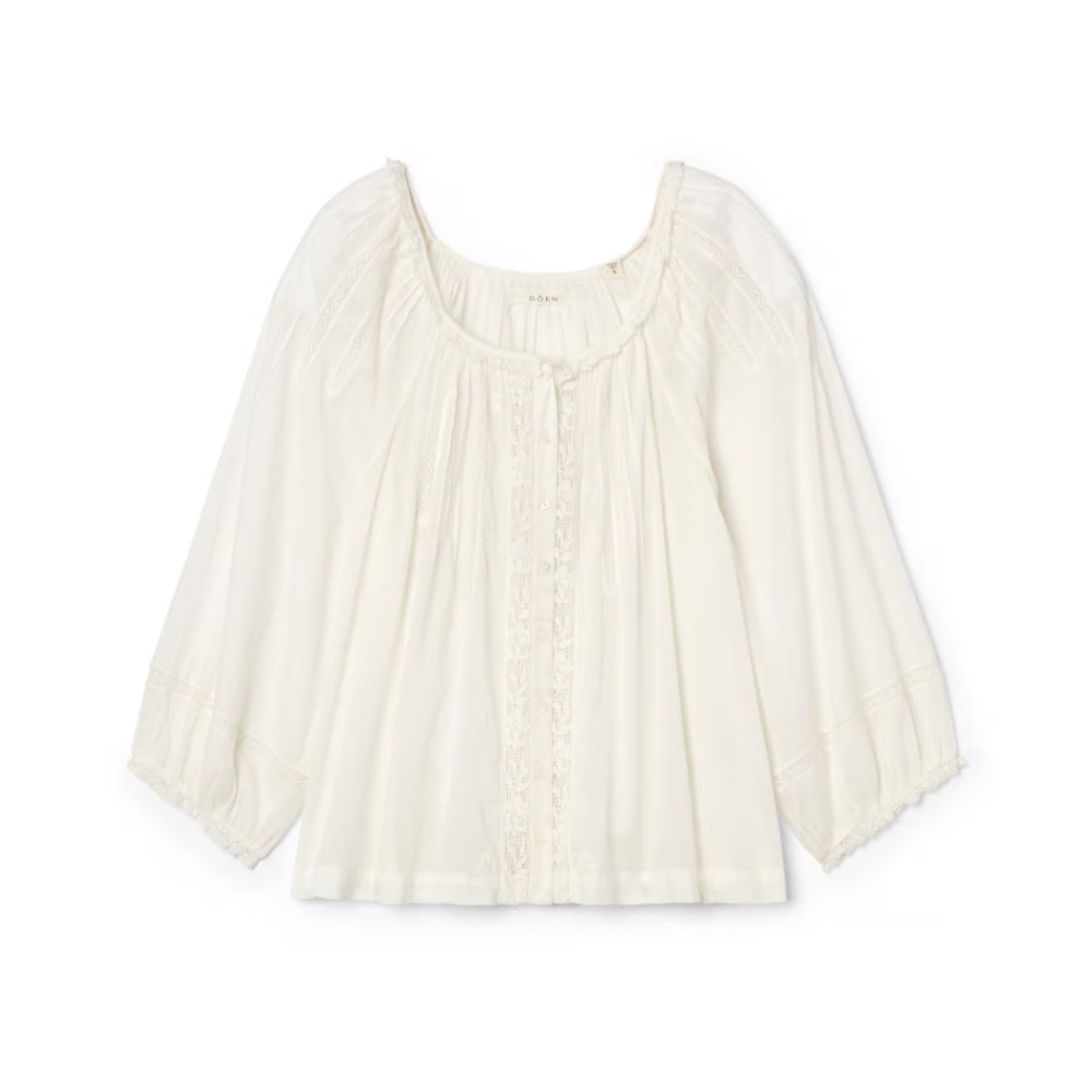 DÔEN Abigail Top, Size XS, in Salt - Picture 8 of 14